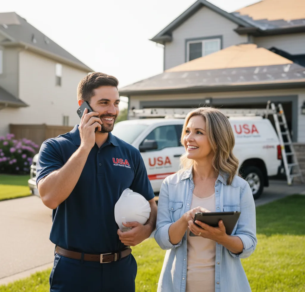 USA Roof Repair Experts customer support in Essex